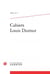 Cahiers Louis Dumur n.1