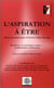 L'Aspiration à être : Autour du philosophe Ebénézer Njoh-Mouelle