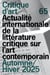 Revue Critique d'art n.65 : Automne/Hiver 2025