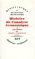Histoire de l'analyse économique Tome 2 - l'âge classique (1790 à 1870))
