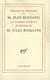 Discours de reception a l'academie francaise et reponse de m. jules romains