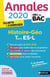 Annales ABC du bac - sujets & corrigés Tome 7 : histoire-géographie - terminale ES, terminale L (édition 2020)