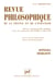 Revue philosophique de la France et de l'étranger n.137/2 : Spinoza, Bergson