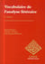 Vocabulaire de l'analyse littéraire (3e édition)