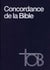 Concordance de la traduction - Cuménique de la Bible