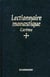 Lectionnaire monastique, II : Carême