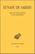 Vies de philosophes et de sophistes Tome 1 et Tome 2 - introduction et prosographie, texte et traduction