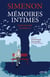 Mémoires intimes - livre de Marie-Jo