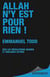 Allah n'y est pour rien