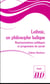 Leibniz, un philosophe ludique - représentations publiques et progression du savoir