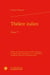 Théâtre italien Tome 5
