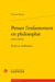 Penser l'enfantement en philosophie