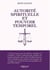 Autorité spirituelle et pouvoir temporel