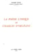 La Poésie lyrique de Charles d'Orléans