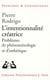 L'intentionnalité créatrice - problème de phénomenologie et d'esthétique