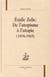 Emile Zola : de l'utopisme à l'utopie (1898-1903)