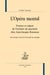 L'opéra mental - formes et enjeux de l'écriture du spectacle chez Jean-Jacques Rousseau