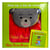 Sac a dos petit ours brun + livre