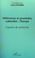 Différences et proximités culturelles : l'europe - espaces de recherche