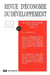 Revue d'économie du développement n.4