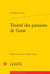 Traitté des passions de l'âme