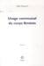 Usage communal du corps féminin