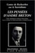 Pensees d'andre breton (les)