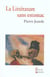 LA LITTERATURE SANS ESTOMAC.