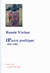 Oeuvre poétique (1901-1903) : études et préludes - cendres et poussières - sapho