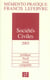 Mémento pratique : societes civiles 2005