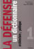 La Défense, un dictionnaire - architecture/politique