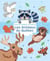 Coloriages pixels. les animaux du quebec
