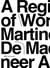 Martine de Maeseneer architects a register of wording