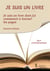Je suis un livre, je suis un livre dont j'ai commence a tourner les pages