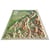 Carte en relief des parcs naturels régionaux du Vercors et de la Chartreuse