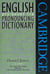 English pronouncing dictionary