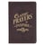 CLASSIC PRAYERS TO INSPIRE YOUR SOUL BROWN FAUX LEATHER PRAYER BOOK