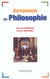 DICT DE PHILOSOPHIE
