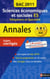 Annales ABC du bac - sujets & corrigés Tome 14 : SES - terminale ES - enseignement obligatoire et spécialité (édition 2011)