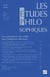 Revue Les études philosophiques n.2006/2 : les conceptions du conflit dans l'idéalisme allemand