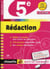 Chouette entraînement - rédaction - 5ème