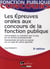 Les épreuves orales aux concours de la fonction publique