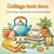 Cottage tout doux : Coloriages apaisants aux traits larges