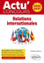 Actu' concours : Relations internationales (édition 2026/2027)
