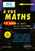 À vos maths ! : 12 ans de sujets corrigés posés au concours EDHEC de 2014 à 2025 : ECG Maths appliquées
