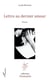 Lettre au dernier amour