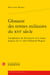 Glossaire des termes militaires du XVIe siècle : Complément du Dictionnaire de la langue française du XVIe siècle d'Edmond Huguet