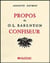 Propos de o.l. barenton, confiseur