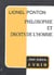 Philosophie et droits de l'homme