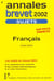 Brevet francais - toutes series - sujets seuls